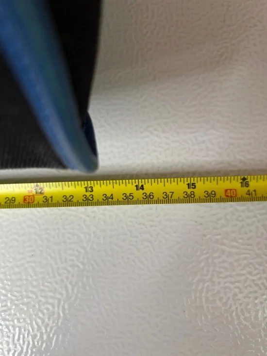 Coach Black Canvas Apple Camp Tote with Yellow Handles and Blue Trim - Picture 10 of 13